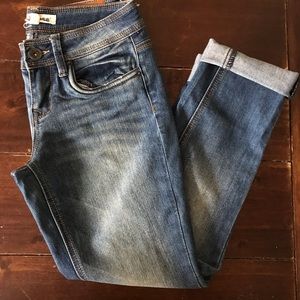 ROLL-UP SKINNY CAPRI